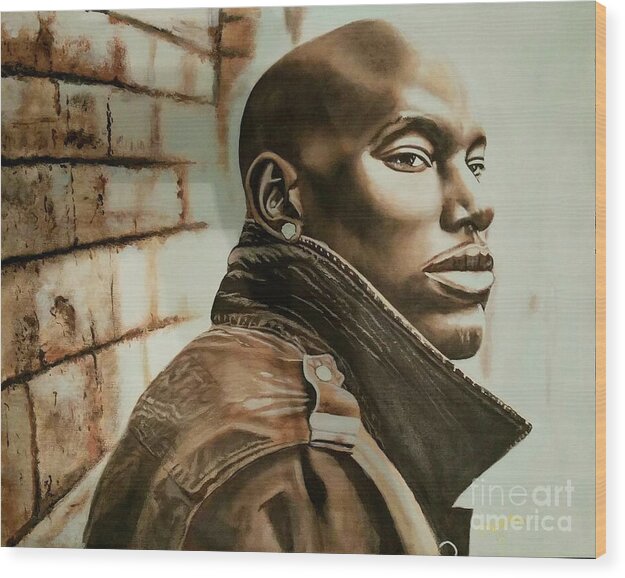 Fan Art of Tyrese - Wood Print