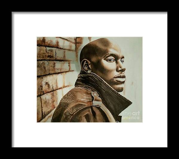 Fan Art of Tyrese - Framed Print