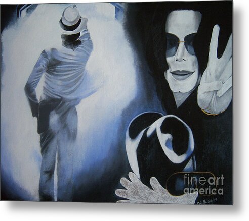 Goodbye Mr. Jackson - Metal Print