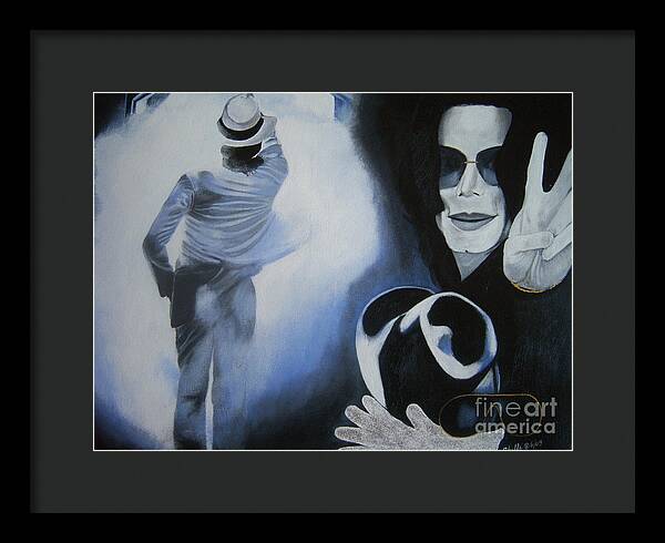 "Goodbye Mr. Jackson" Michael Jackson Tribute - Acrylic Print