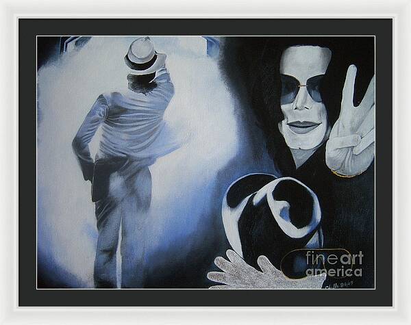 "Goodbye Mr. Jackson" Michael Jackson Tribute - Acrylic Print