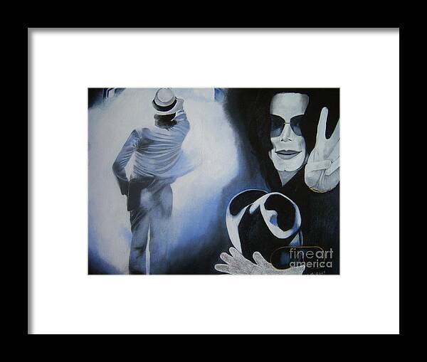 "Goodbye Mr. Jackson" Michael Jackson Tribute - Acrylic Print
