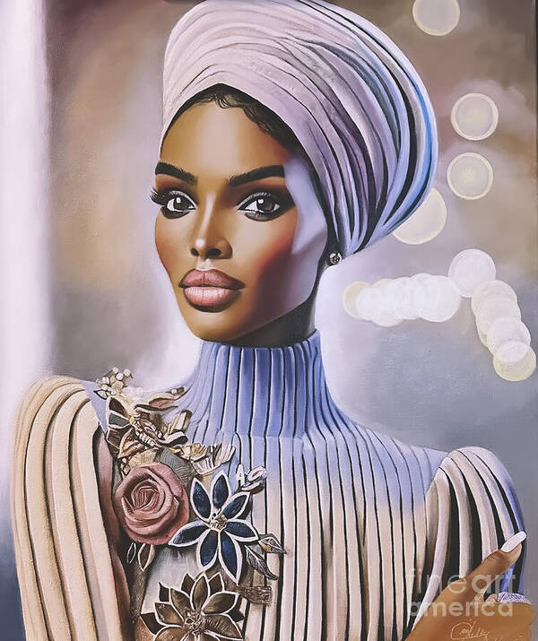Grace Wears Layers - Art Print