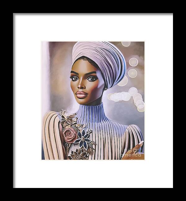 Grace Wears Layers - Framed Print