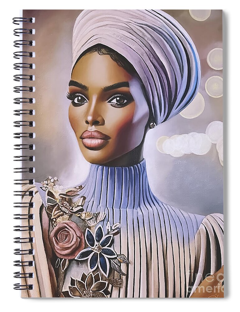 Grace Wears Layers - Spiral Notebook