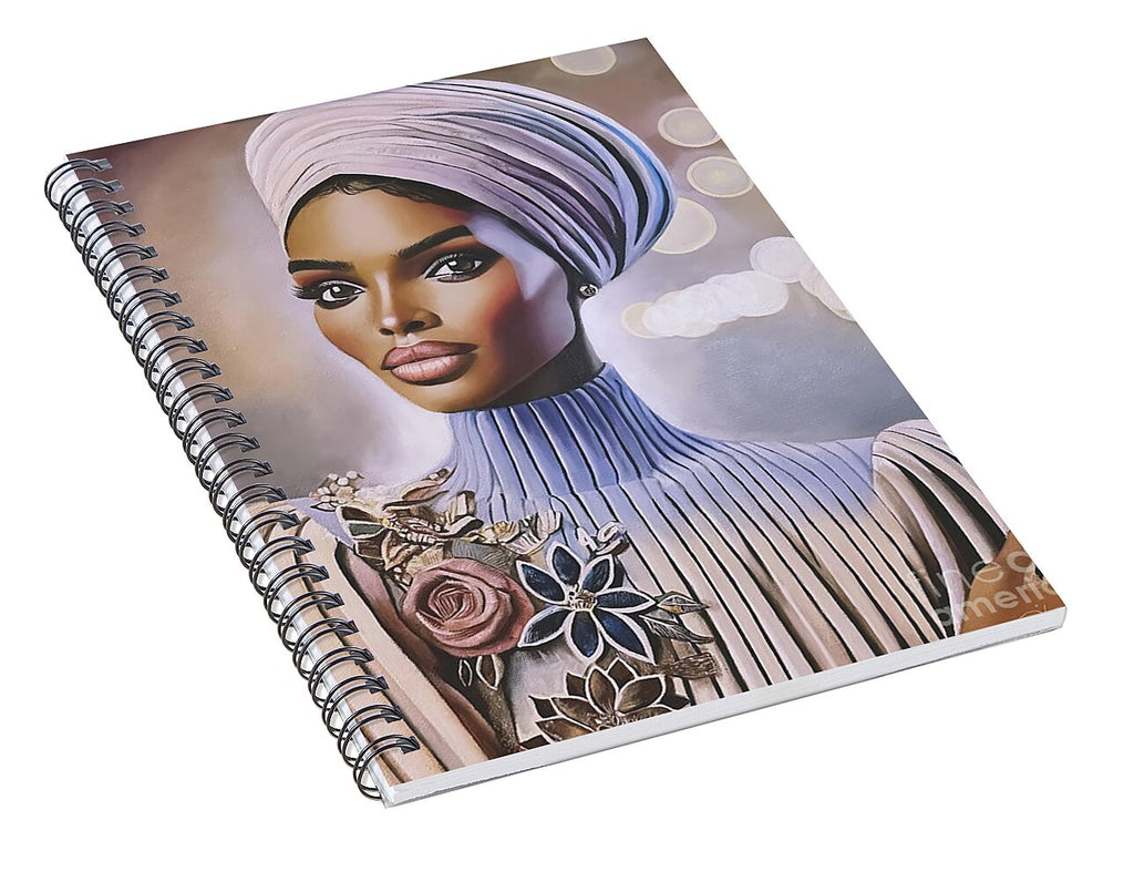 Grace Wears Layers - Spiral Notebook