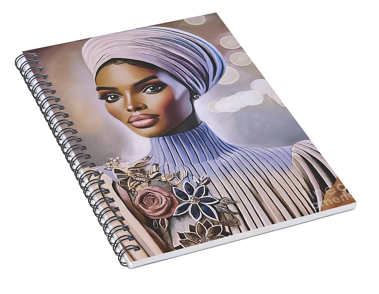 Grace Wears Layers - Spiral Notebook