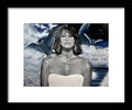 In Memory of...Whitney Houston - Framed Print