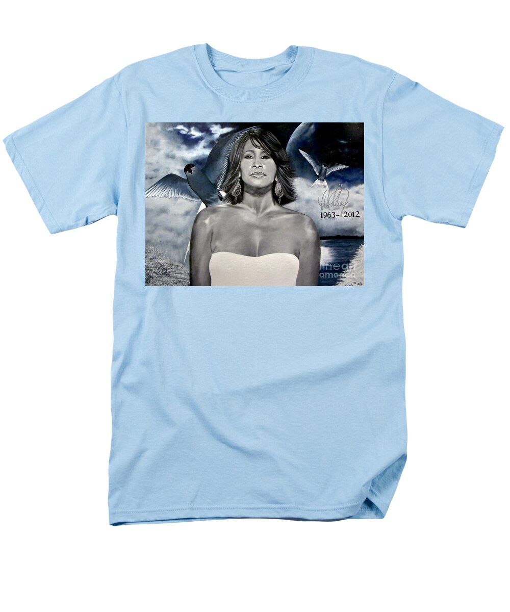 In Memory of...Whitney Houston - Men's T-Shirt  (Regular Fit)