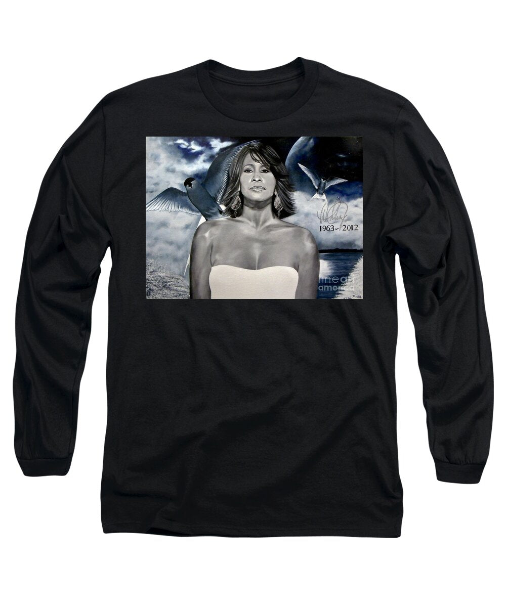 In Memory of...Whitney Houston - Long Sleeve T-Shirt