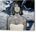 In Memory of...Whitney Houston - Acrylic Print