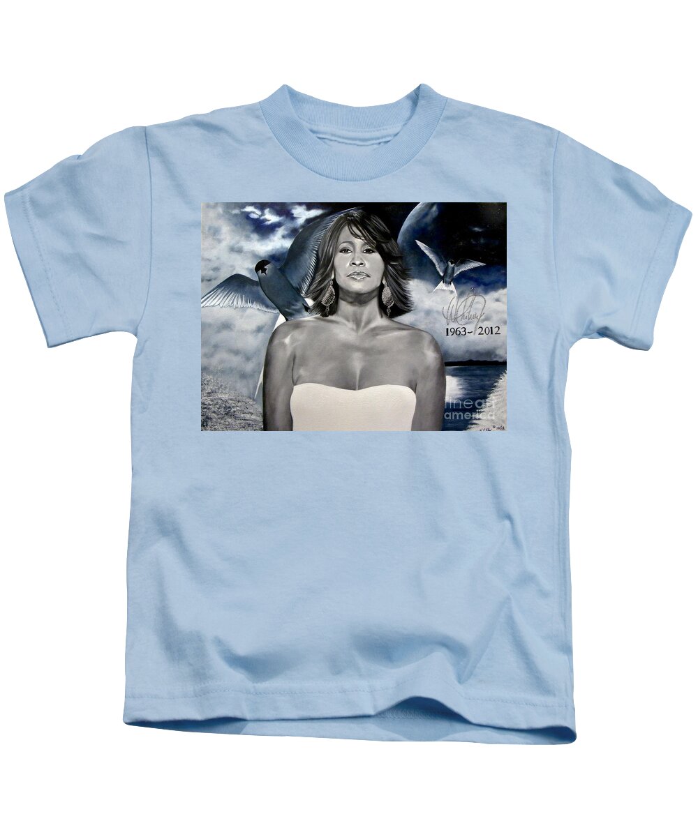 In Memory of...Whitney Houston - Kids T-Shirt