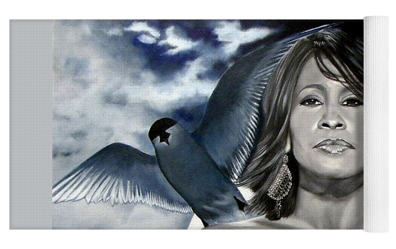 In Memory of...Whitney Houston - Yoga Mat
