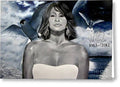 In Memory of...Whitney Houston - Greeting Card
