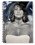 In Memory of...Whitney Houston - Spiral Notebook