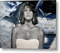 In Memory of...Whitney Houston - Metal Print