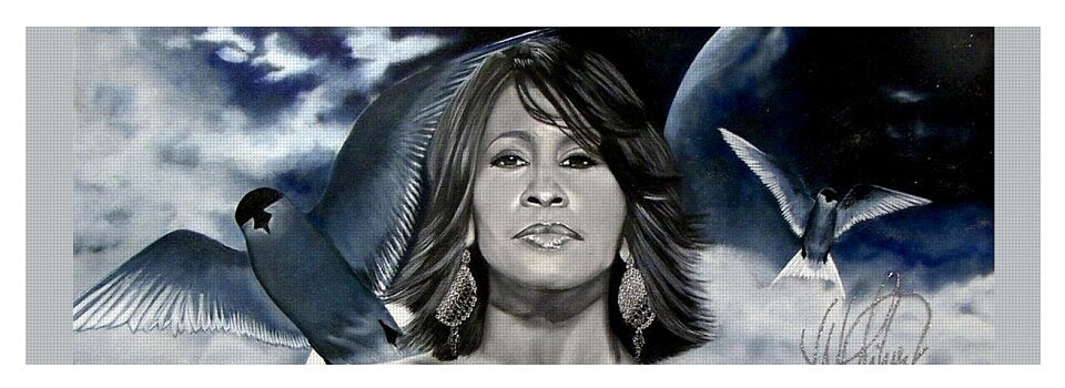In Memory of...Whitney Houston - Yoga Mat