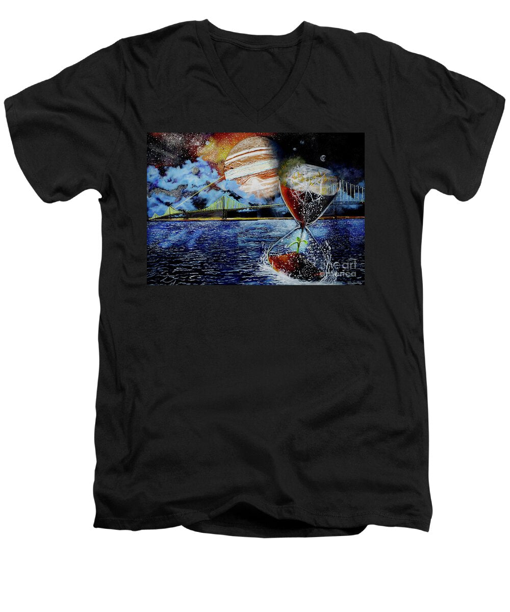 Jupiter Rising - Men's V-Neck T-Shirt