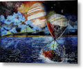 Jupiter Rising - Metal Print