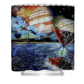 Jupiter Rising - Shower Curtain