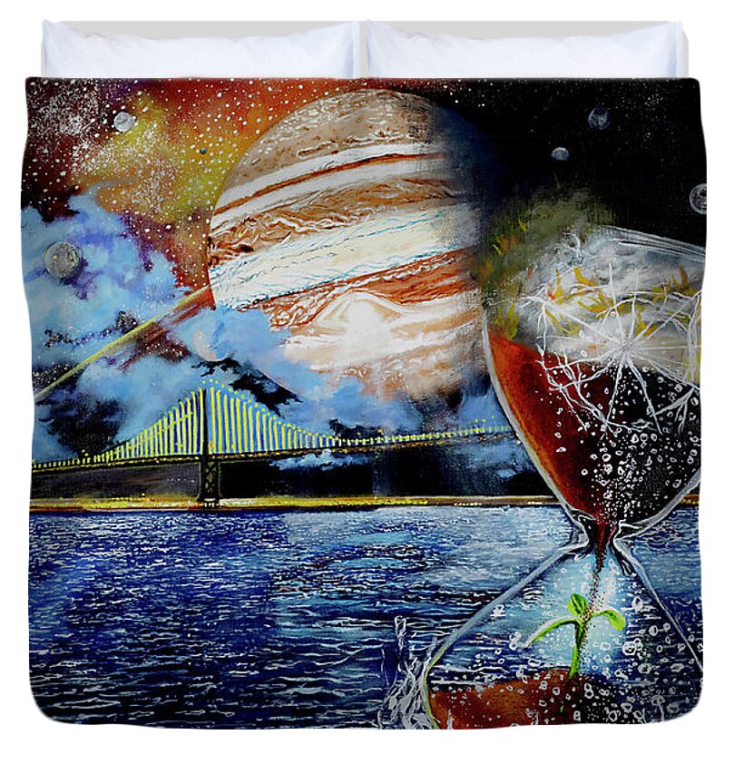 Jupiter Rising - Duvet Cover