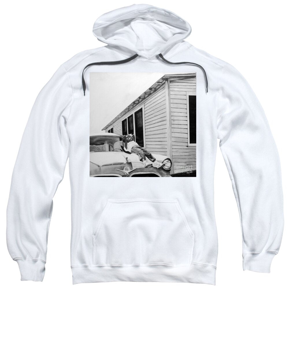 Little Girl Enjoying the Sun - Sweatshirt