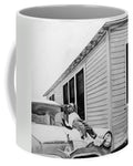Little Girl Enjoying the Sun - Mug