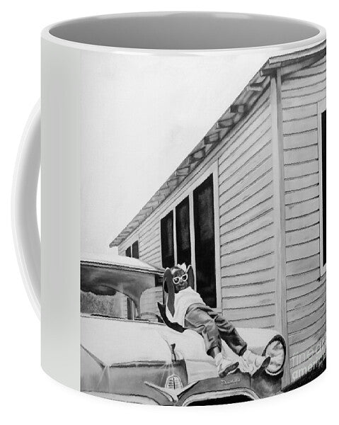 Little Girl Enjoying the Sun - Mug
