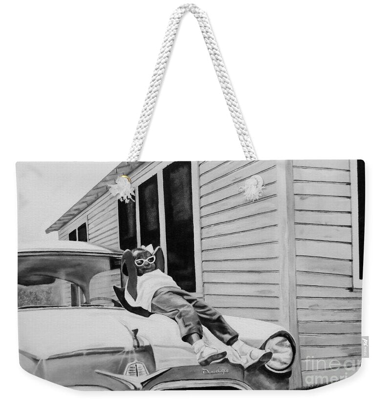 Little Girl Enjoying the Sun - Weekender Tote Bag