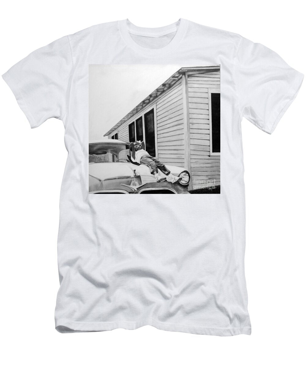 Little Girl Enjoying the Sun - T-Shirt