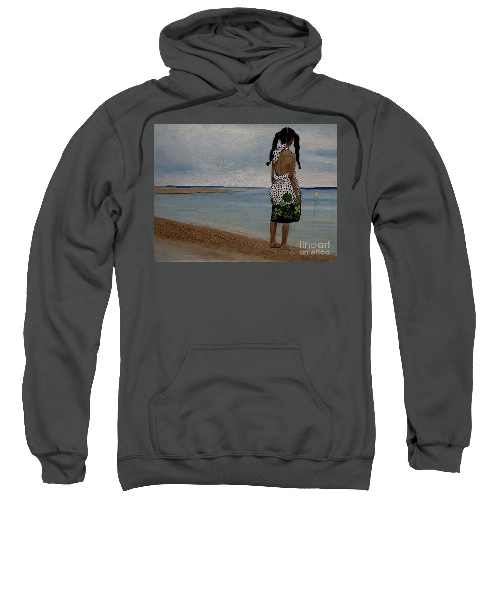 Little Girl on the Beach - Sweatshirt