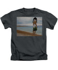 Little Girl on the Beach - Kids T-Shirt