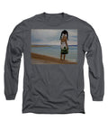 Little Girl on the Beach - Long Sleeve T-Shirt