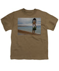 Little Girl on the Beach - Youth T-Shirt