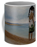 Little Girl on the Beach - Mug