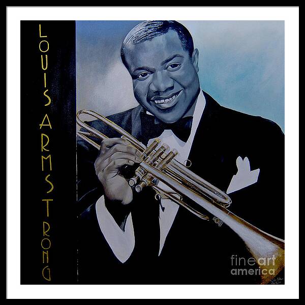 Louis Armstrong: Art Print