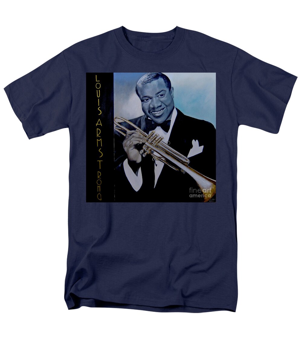 Louis Armstrong - Men's T-Shirt  (Regular Fit)