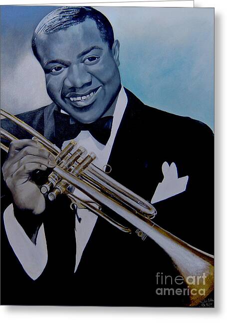 Louis Armstrong - Greeting Card