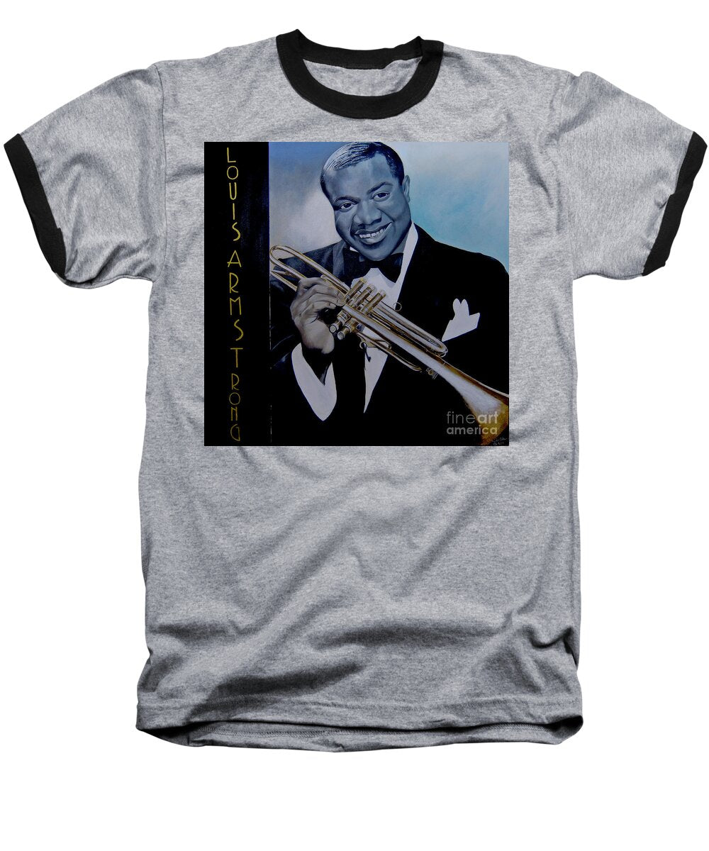 Louis Armstrong - Baseball T-Shirt