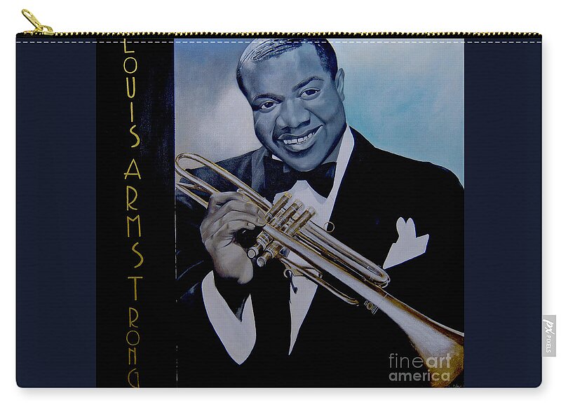 Louis Armstrong Zip Pouch