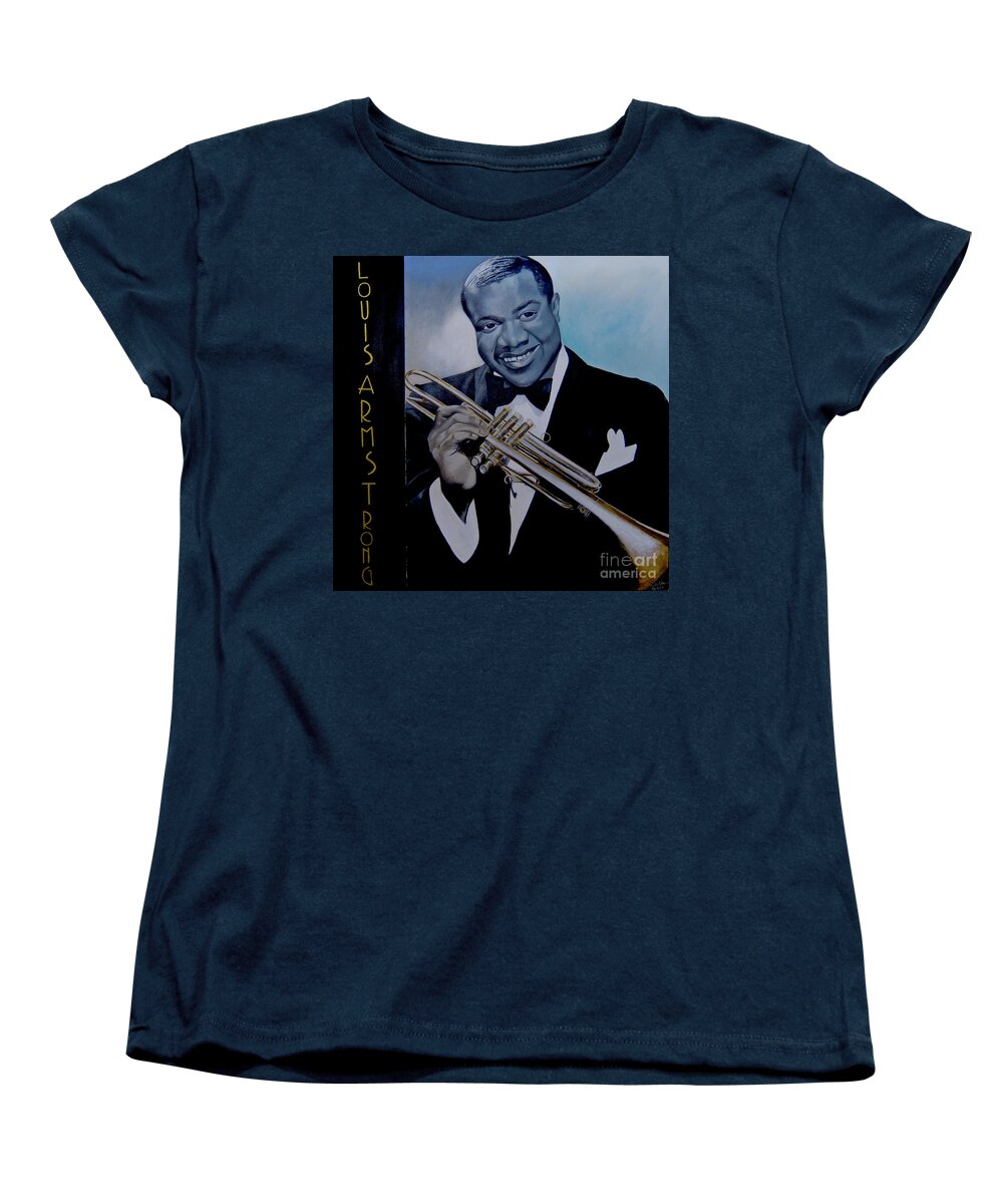 Louis Armstrong - Women's T-Shirt (Standard Fit)