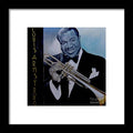 Louis Armstrong - Framed Print