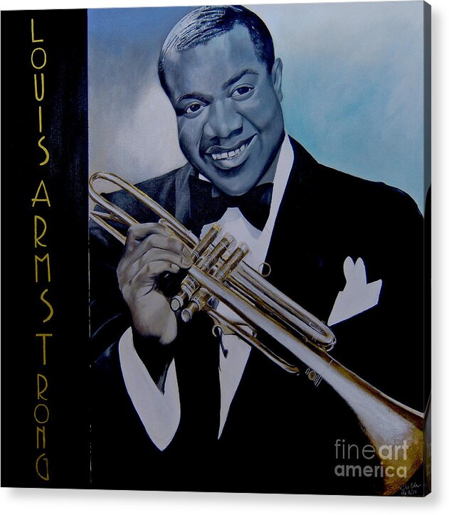 Louis Armstrong - Canvas Print