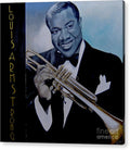 Louis Armstrong - Canvas Print