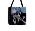 Louis Armstrong Small Book Bag with Black Handles