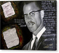 Malcom X - Canvas Print