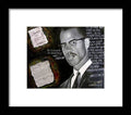 Malcom X - Framed Print