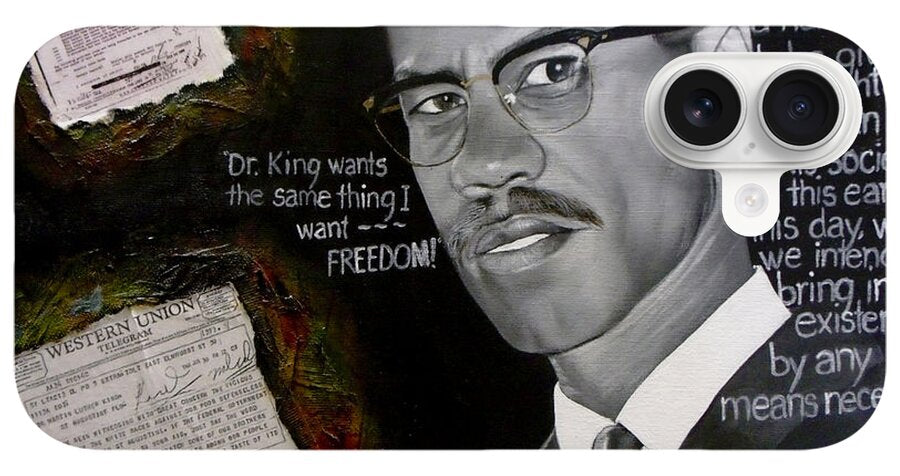 Malcom X - Phone Case