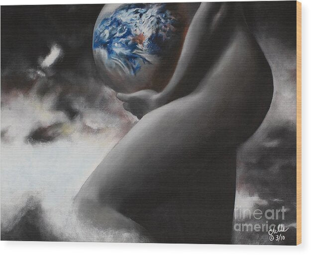 Mother Earth - Wood Print