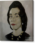 Mrs. Coretta Scott King - Canvas Print